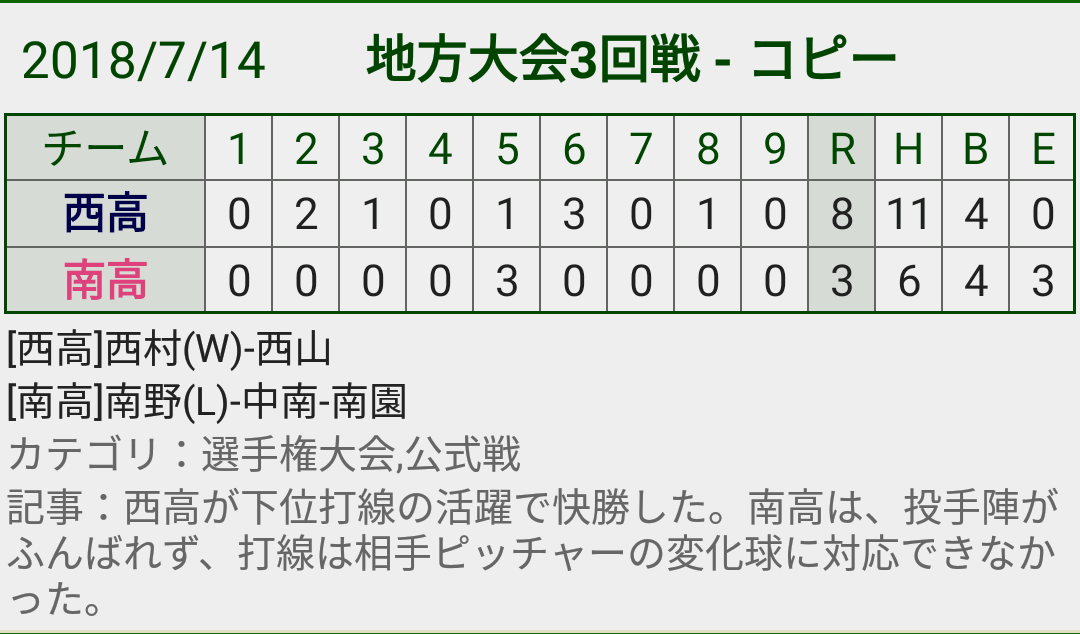 プレーの修正
